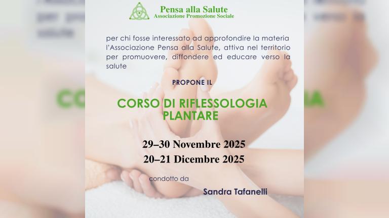 Corso di Riflessologia Plantare a Rimini